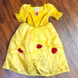 Disney  Beauty and the beast  Bell dress girls size 4